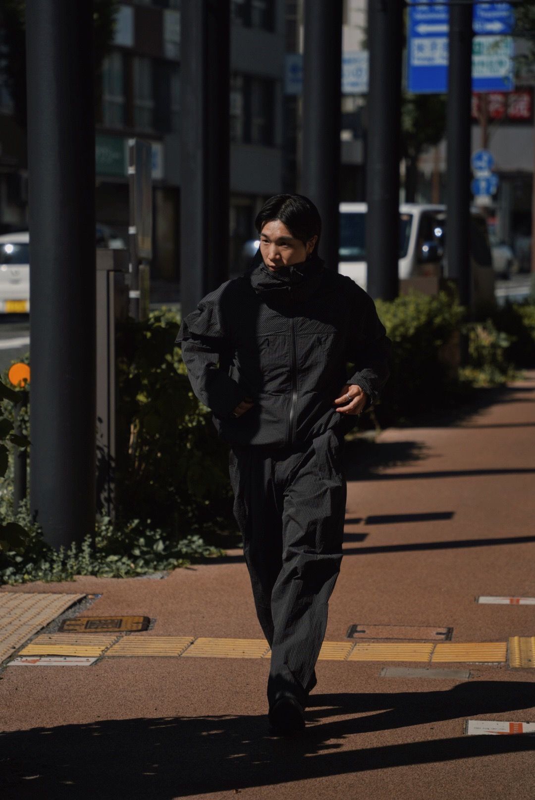 CONFUSE BALACLAVA JACKET（BLACK）