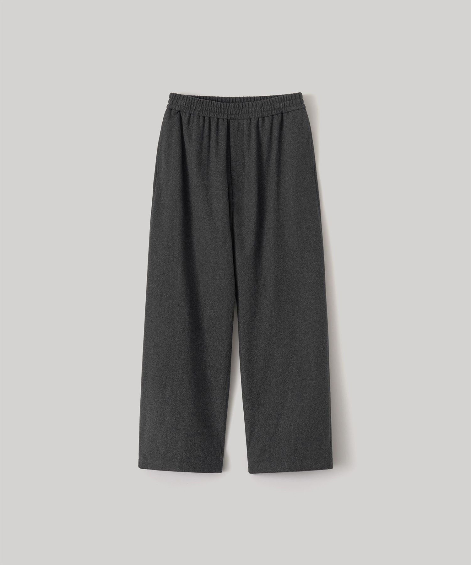 Cashmere Banding Easy Pants（HEATHER CHARCOAL）