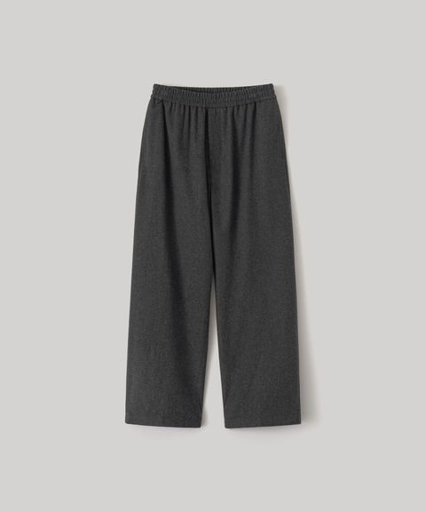Cashmere Banding Easy Pants（HEATHER CHARCOAL）