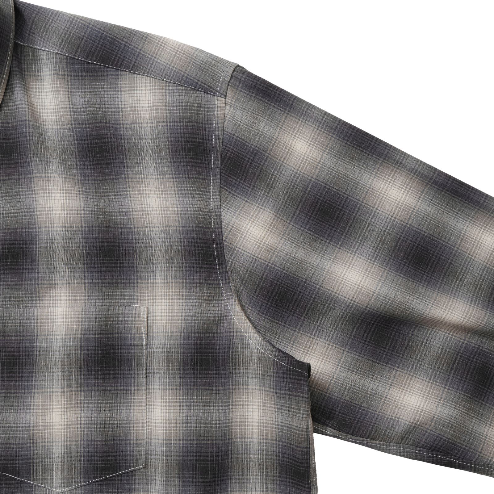Prime Fit Lux Ombre Shirt（BLACK）