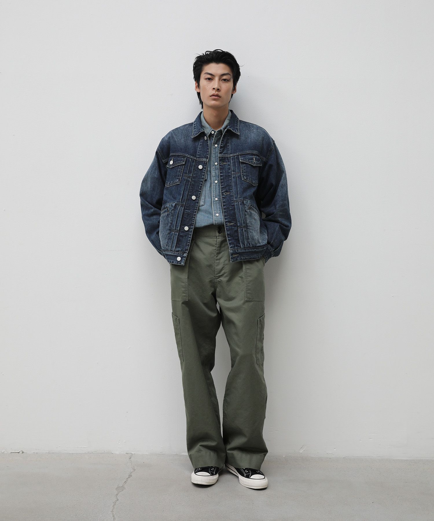 Maverick Denim Jacket（MID BLUE）