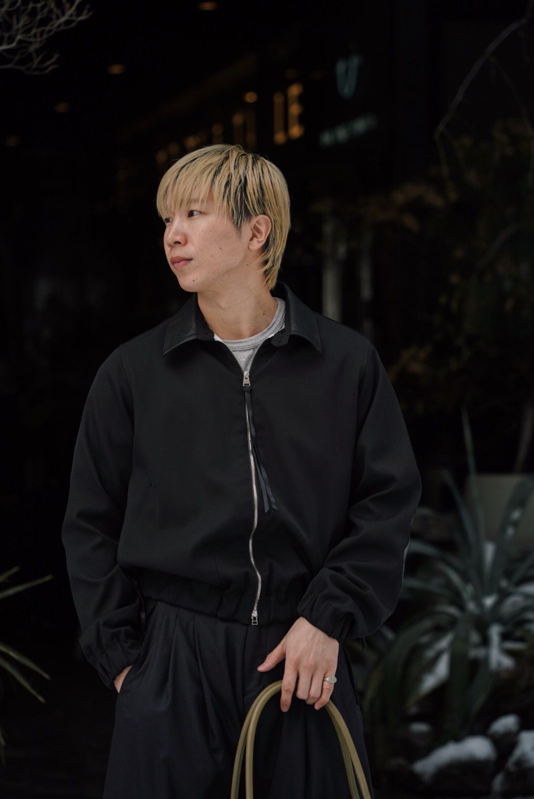 META BLOUSON（BLACK）