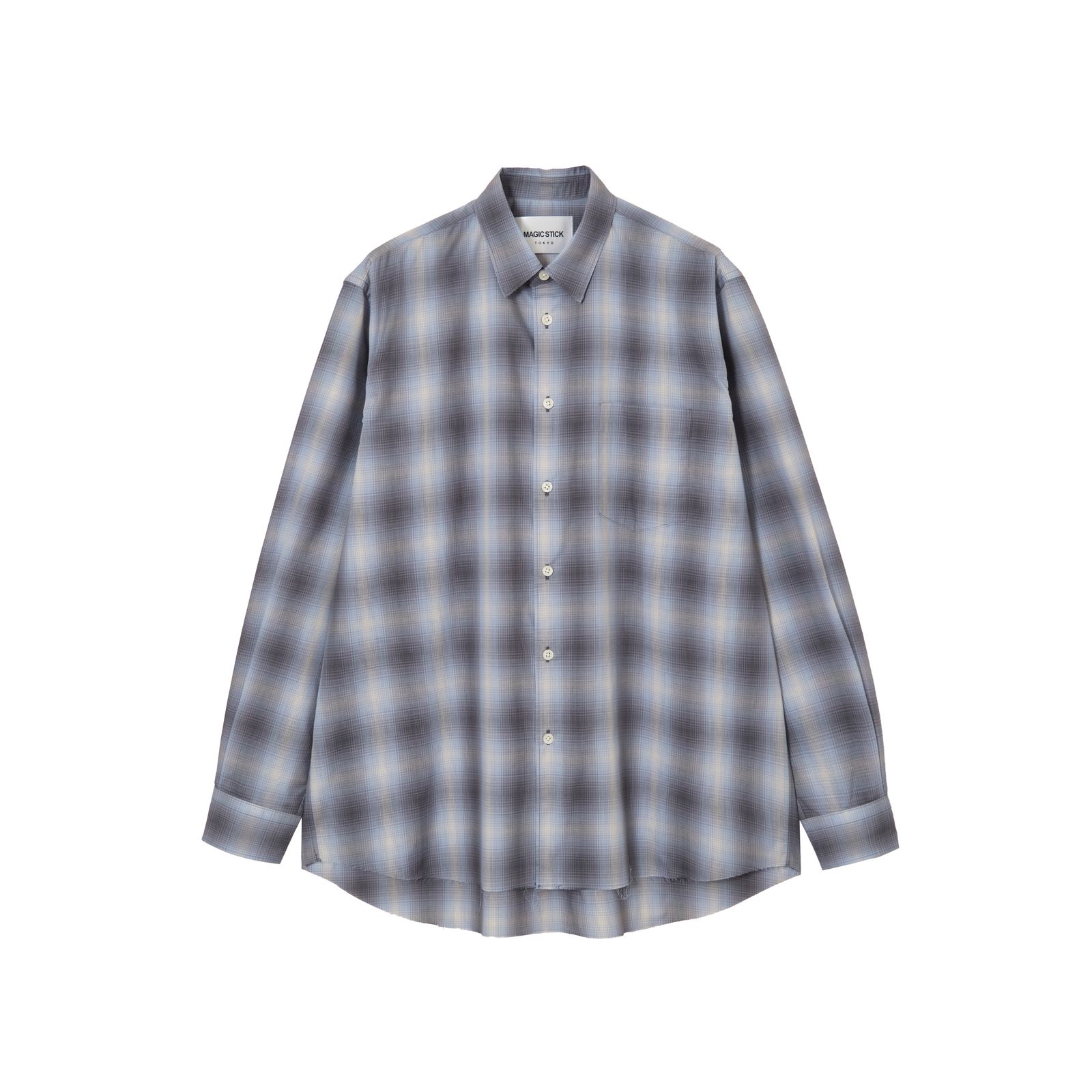 Prime Fit Lux Ombre Shirt（BLUE）