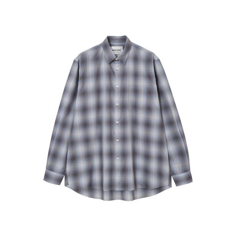 Prime Fit Lux Ombre Shirt（BLUE）