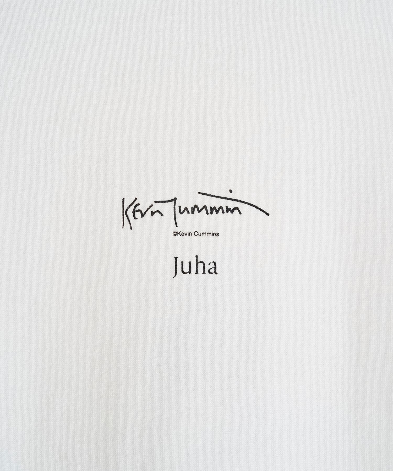PATTI SMITH PHOTO TEE by KEVIN CUMMINS（WHITE）