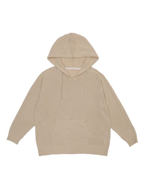 LINEN KNIT HOODIE（ECRU）