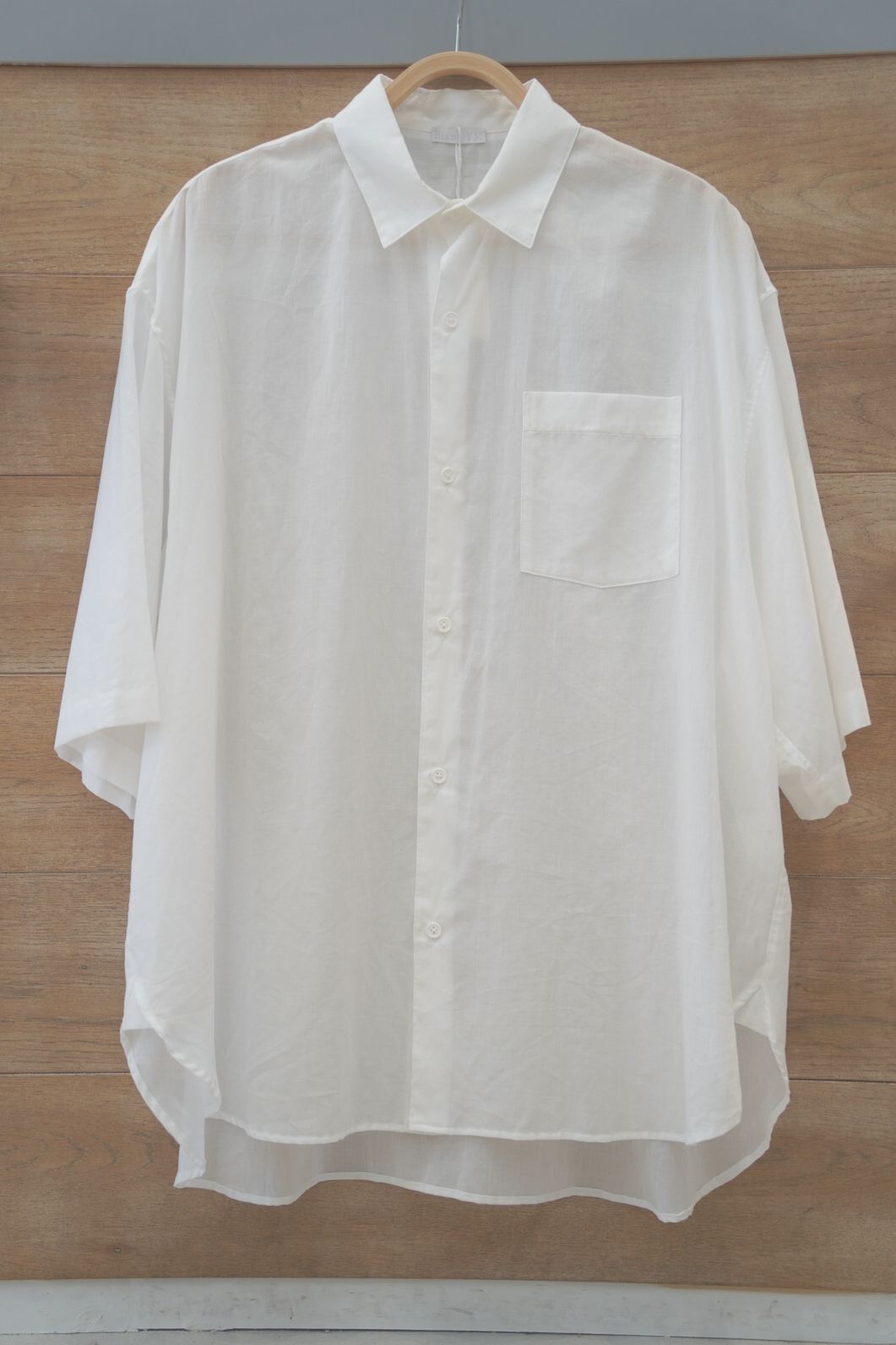 Supima Cotton Half Shirts（WHITE）