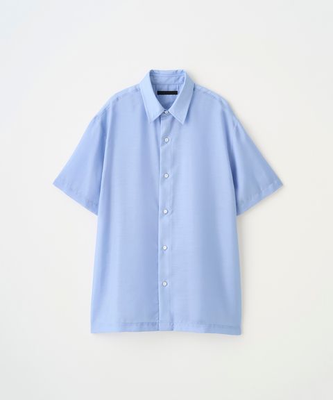 SHEER LIGHT S/S SHIRT（SAX）