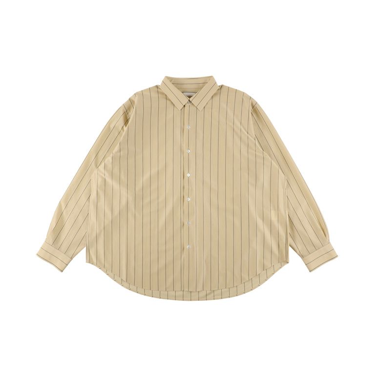 46G Stripe Atmosphere Shirt（BEIGE NAVY）