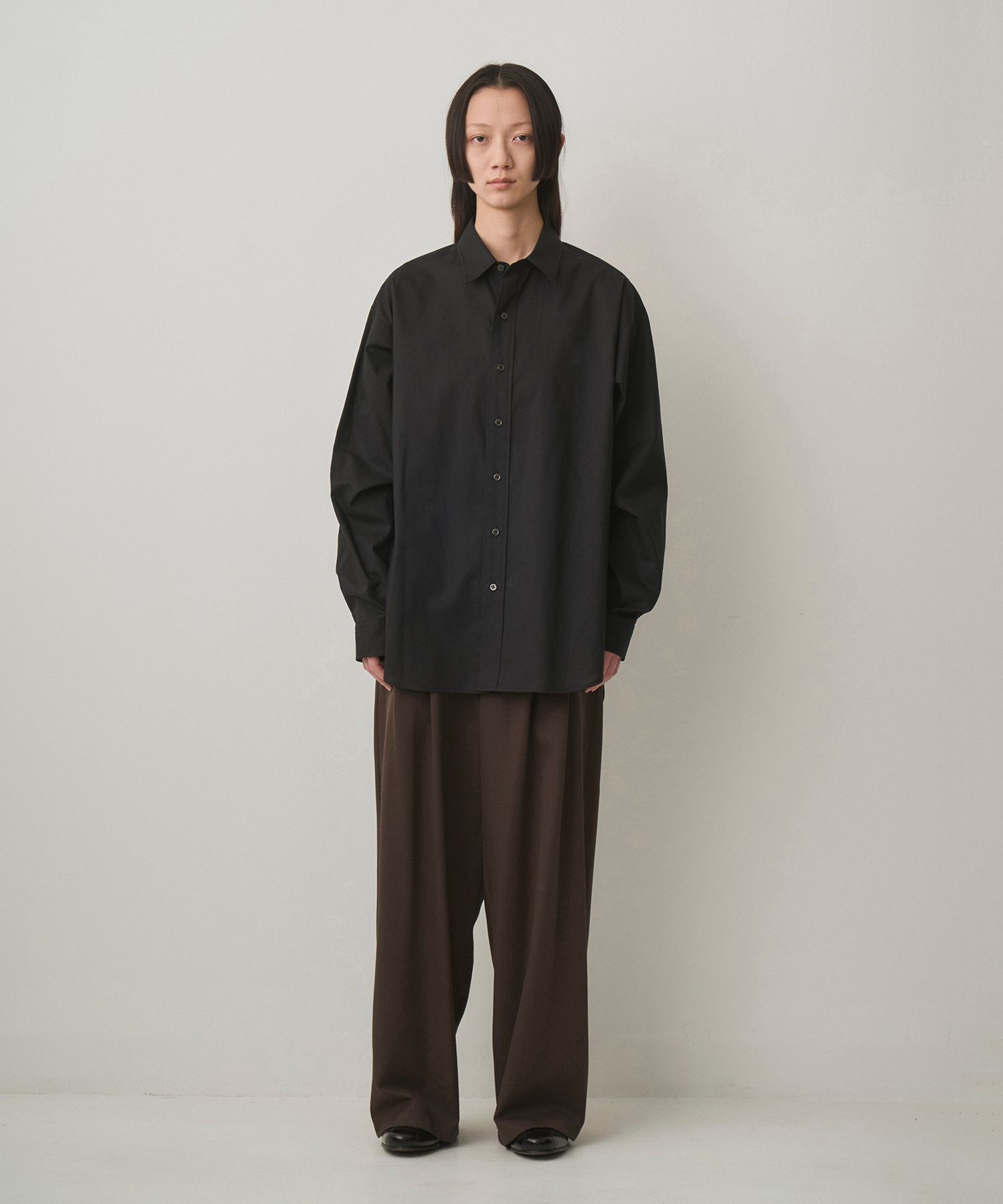 AIR LAWN L/S SHIRT（BLACK）