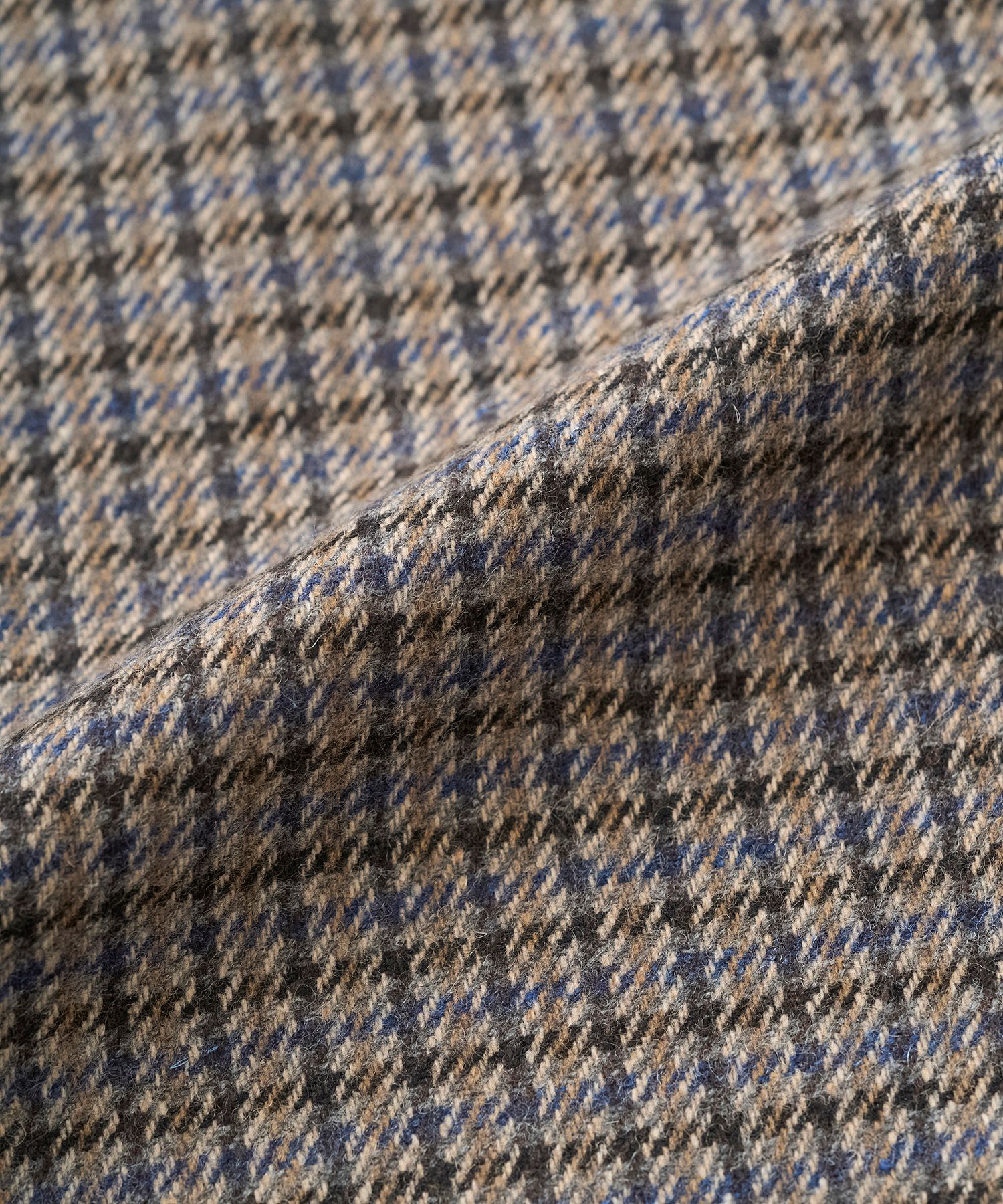 OVERSIZED CHECK JACKET（BEIGE）