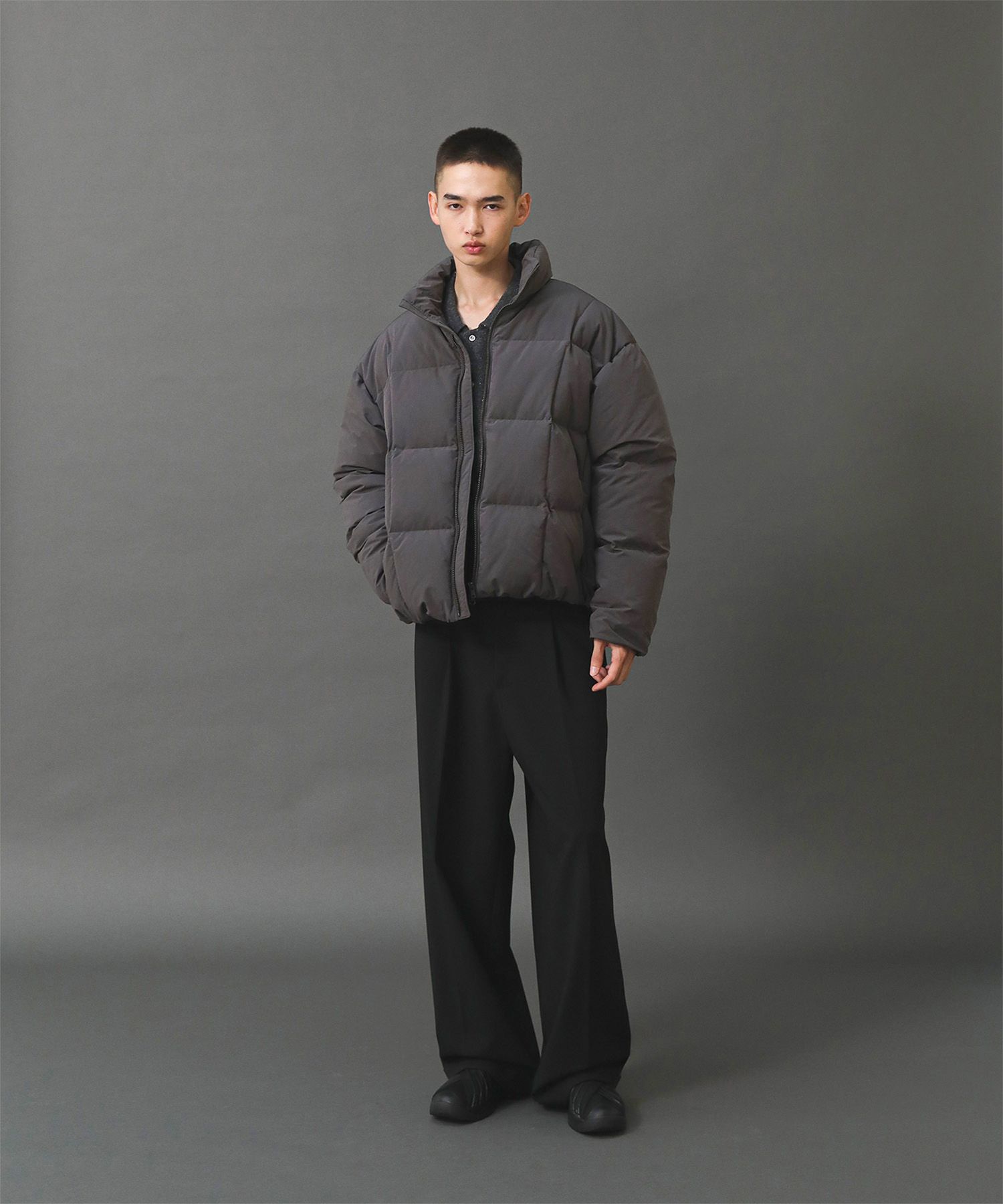 Cloudy Balloon Down Puffer Jacket（Brown）