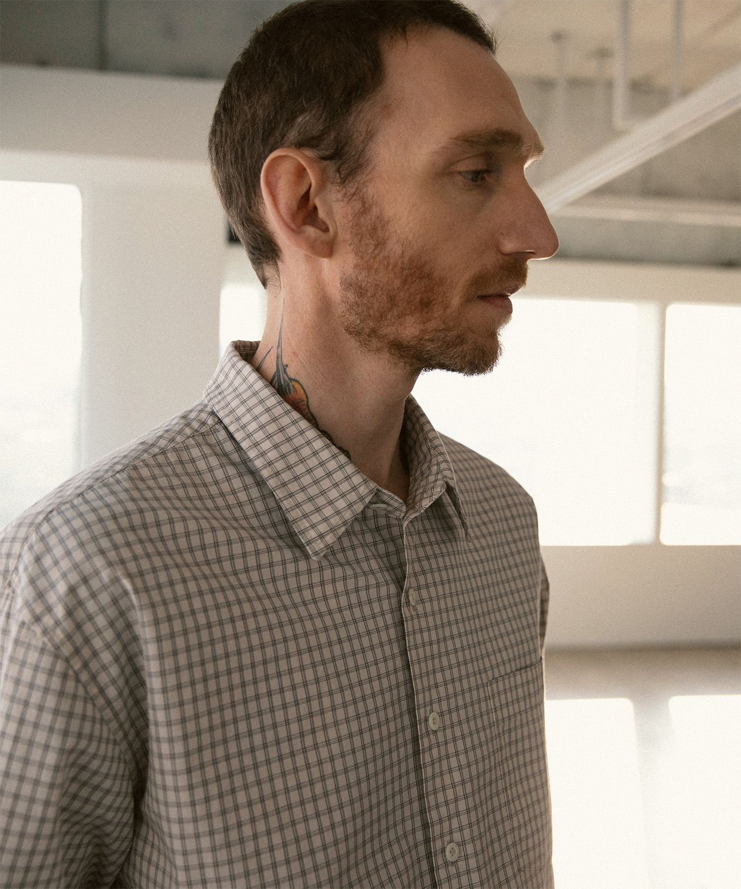 Ordinary Check Shirt（ECRU）