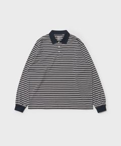 Brief Stripe Rugby TEE(NAVY)