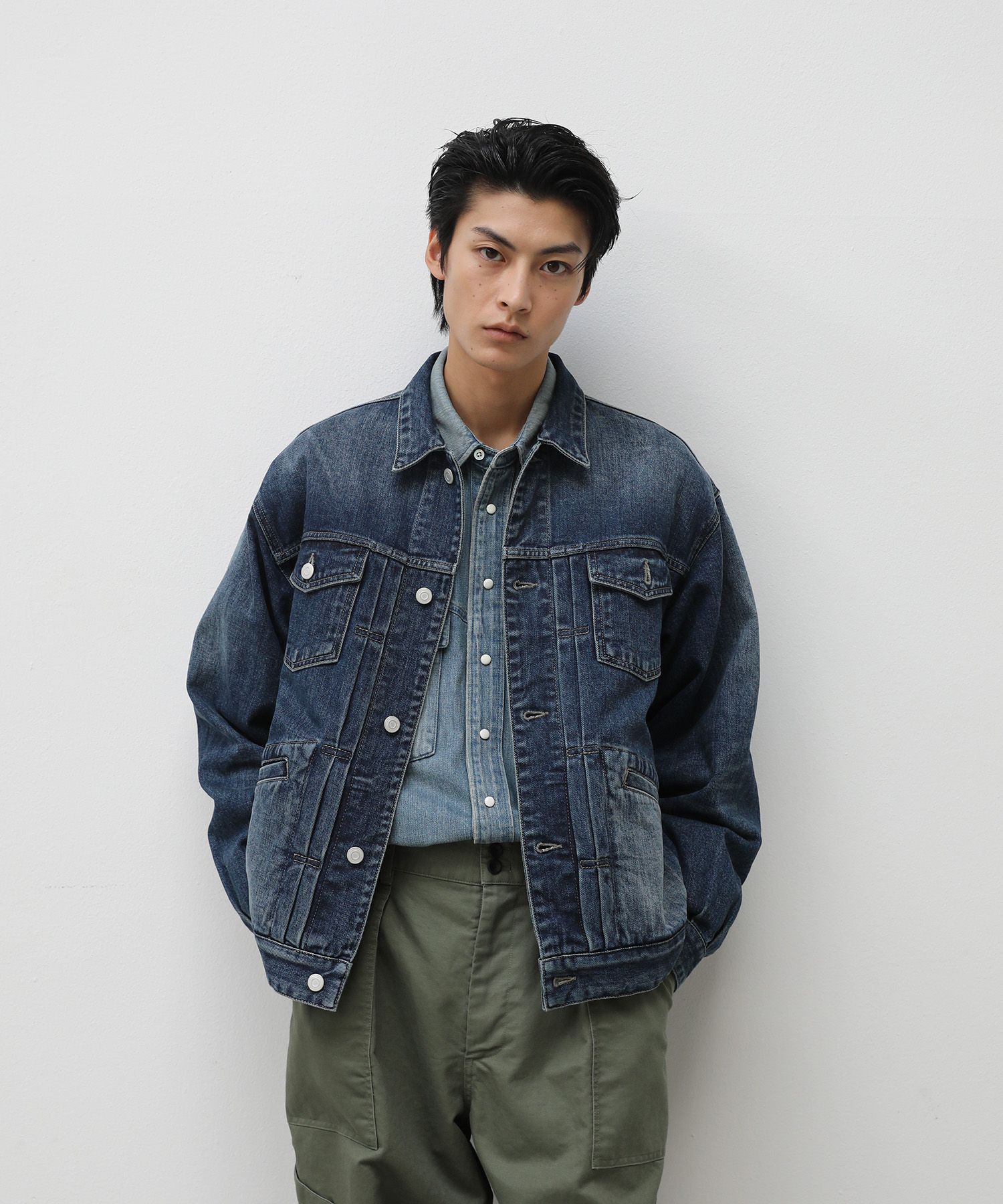 Maverick Denim Jacket（MID BLUE）