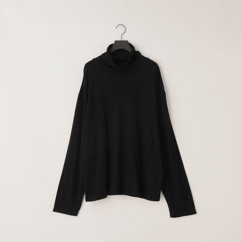 18G Wool Turtleneck（BLACK）