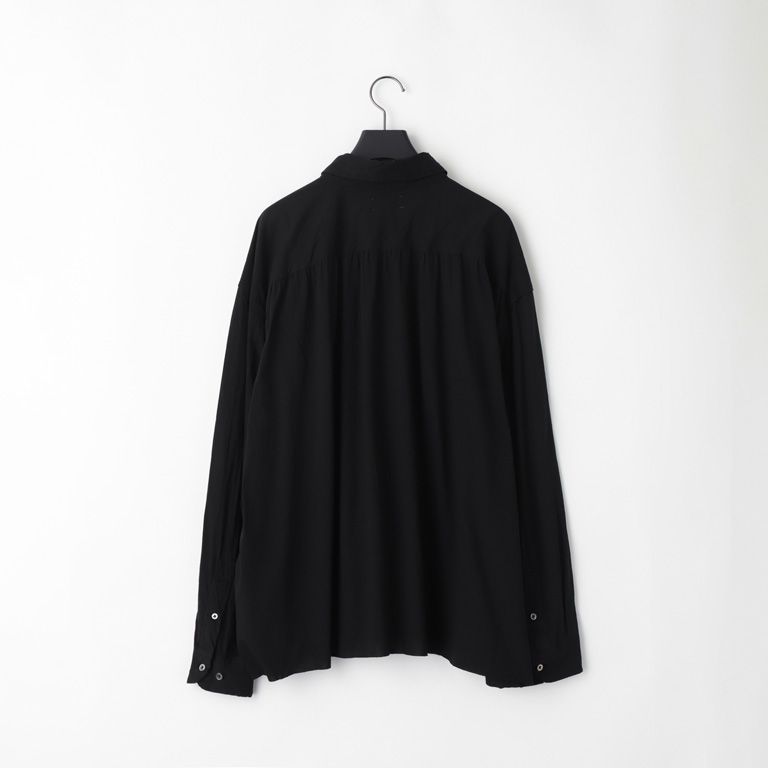 46G Artisan Shirt（BLACK DYE）