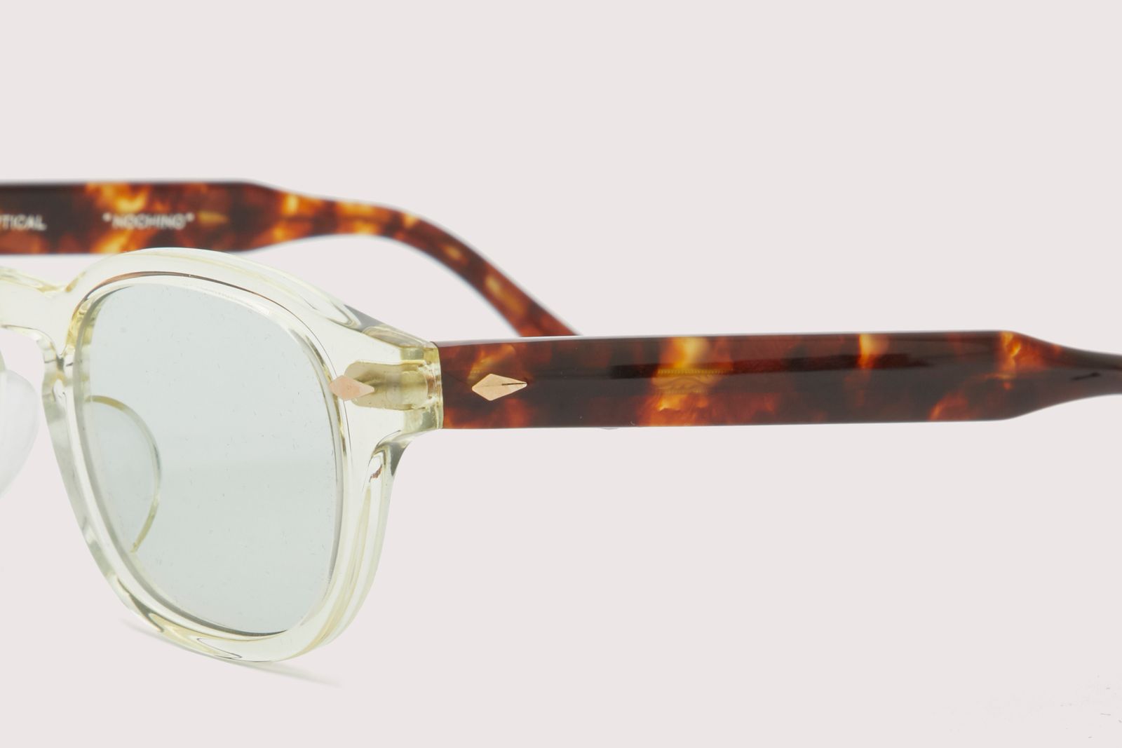 NOCHINO #8 CITRON & AMBER × GREY GREEN to D.GREY