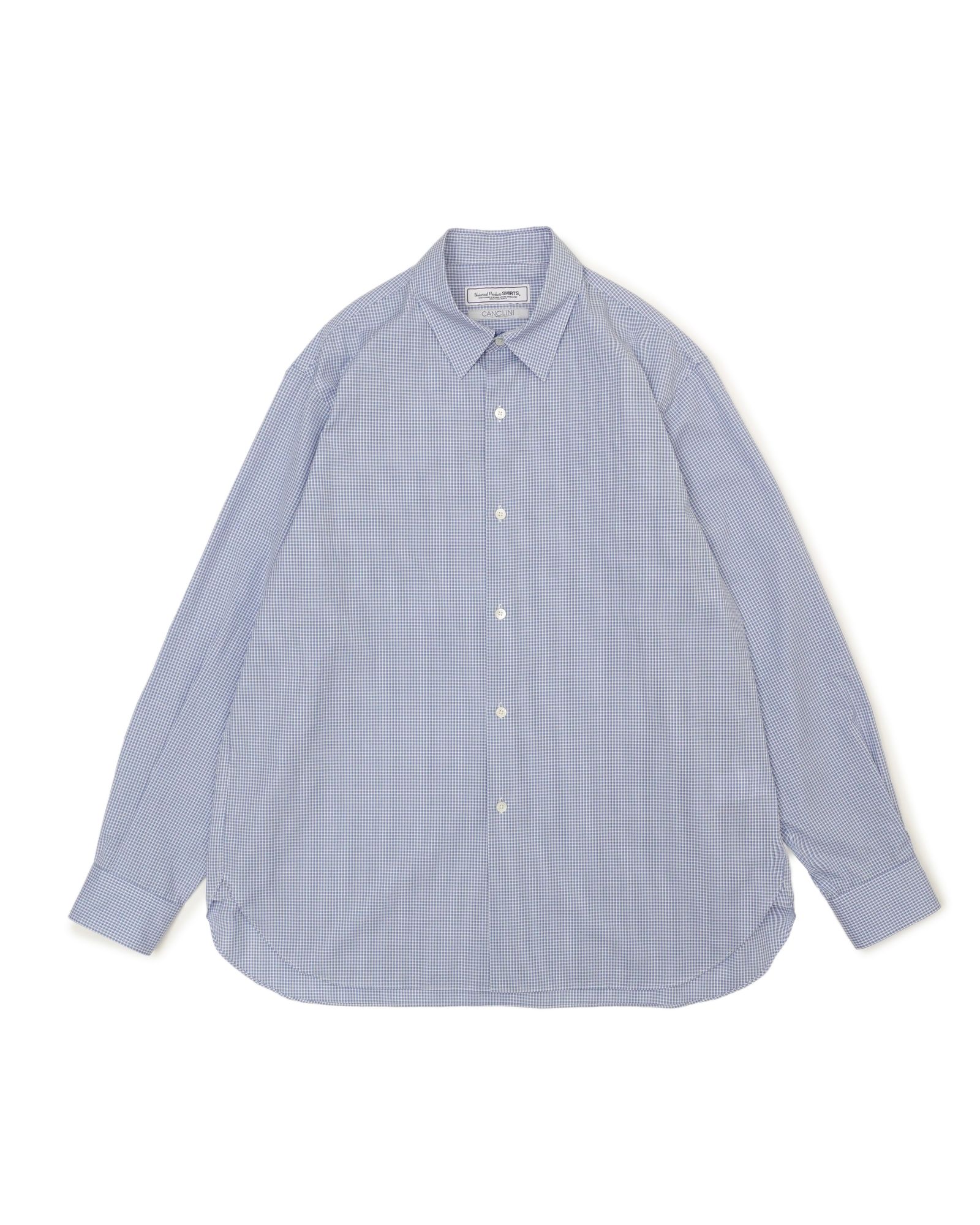 CANCLINI FRENCH FRONT L/S SHIRTS（BLUE）