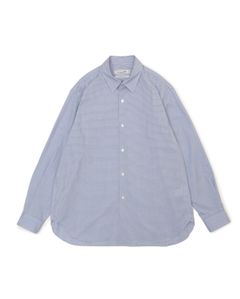 CANCLINI FRENCH FRONT L/S SHIRTS（BLUE）