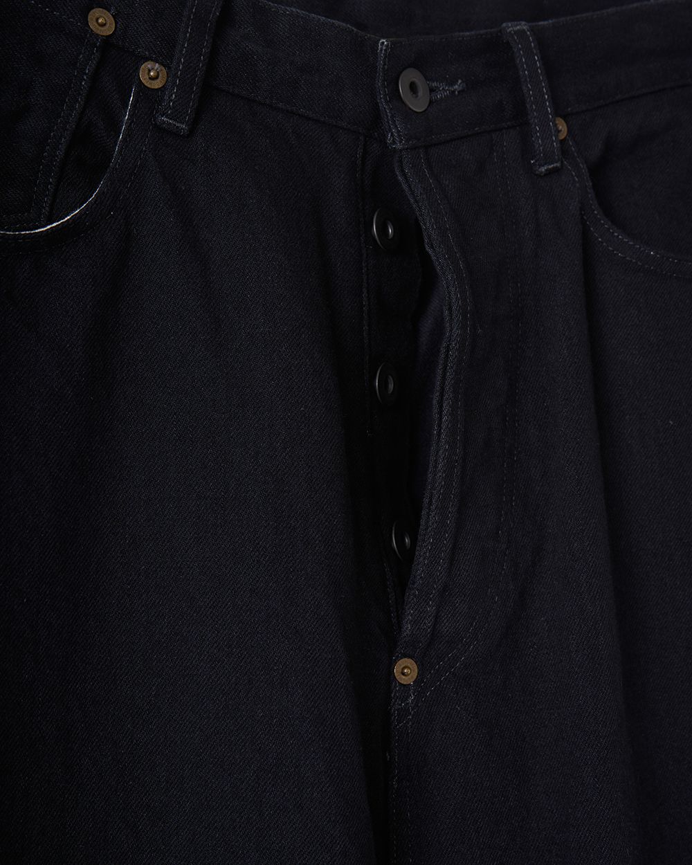 refomed fresh man デニムパンツ　ブラック REFOMED FRESH MAN DENIM WIDE PANTS by EDWIN（デニムパンツ