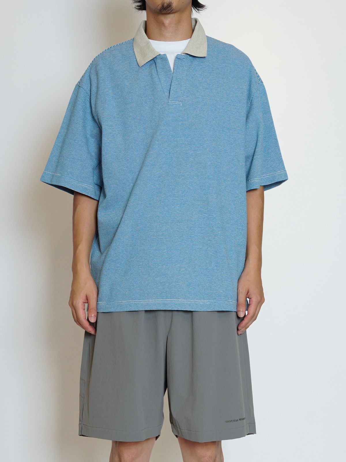 S/S SKIPPER T-SHIRTS（BLUE）
