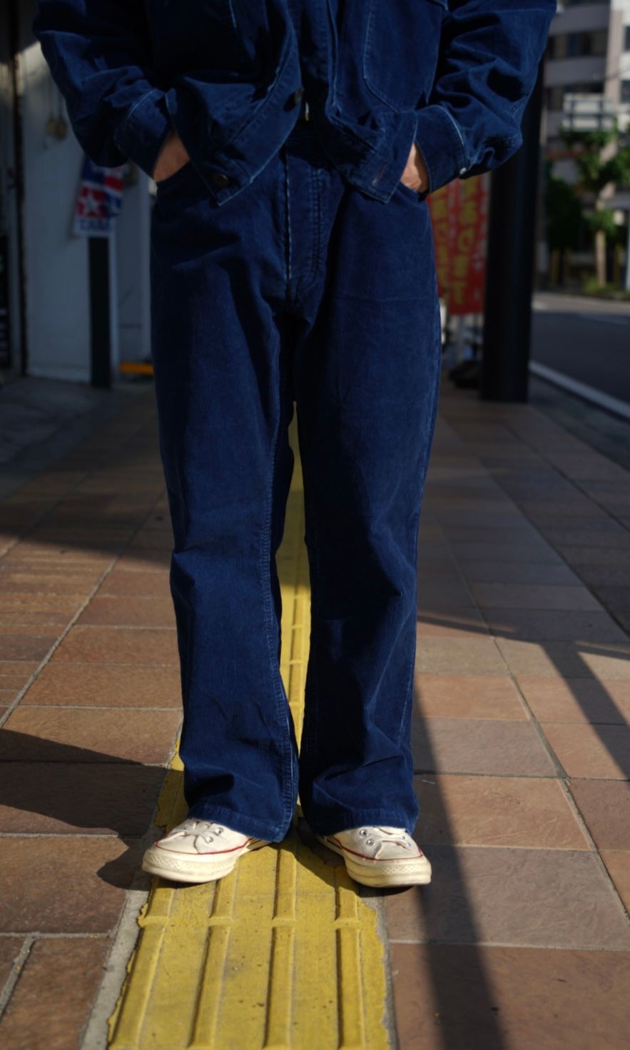 INDIGO BOOTCUT 5P PANTS （INDIGO)