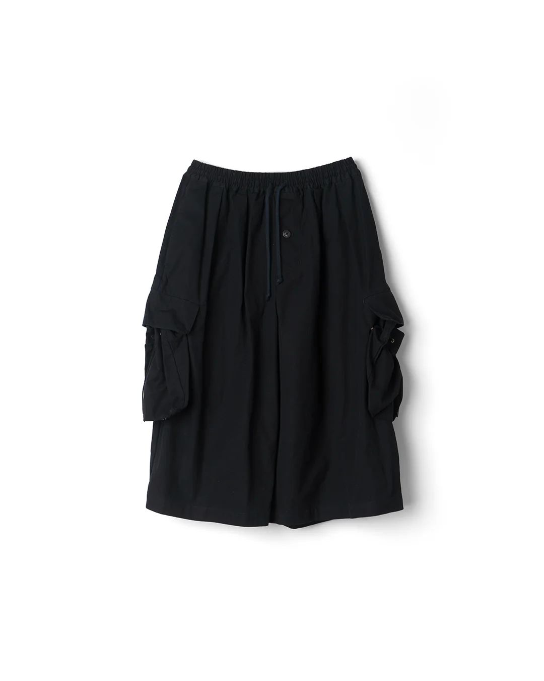 KINCHAKU" DUCK TRUNKS / ハーフパンツ(8分丈) / BLACK