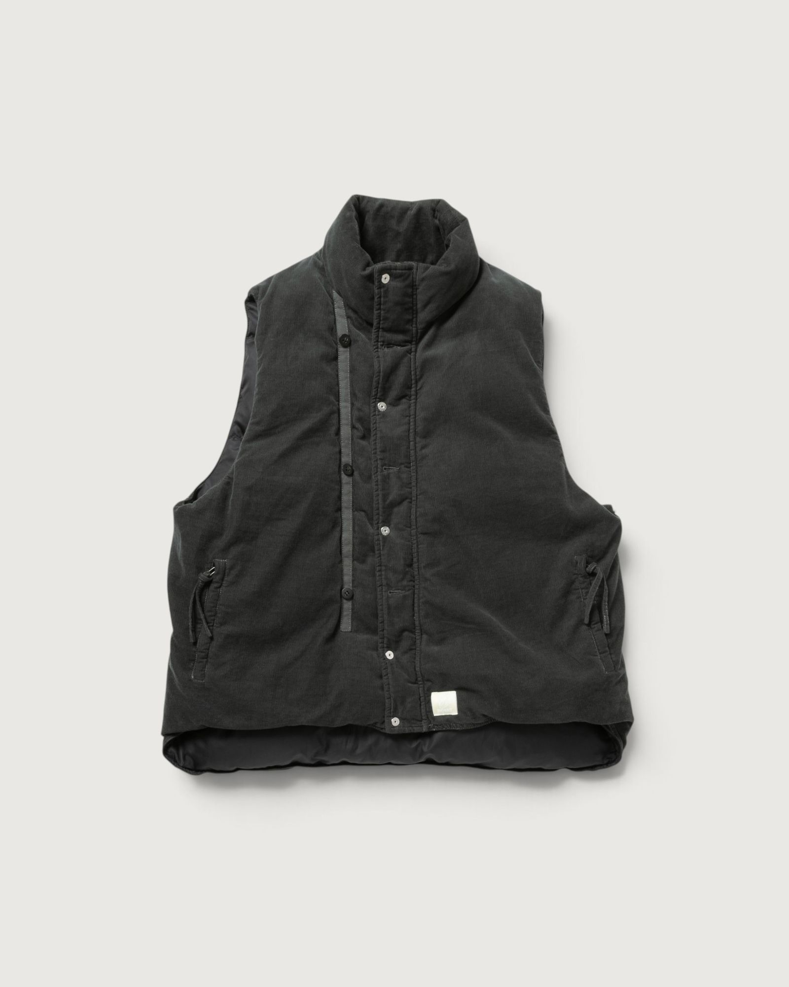 GARMENT DYED DOWN VEST（INK）