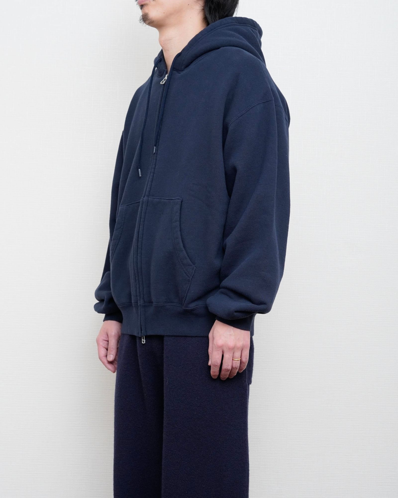 JUMBERCA ZIP UP HOODIE（NAVY）