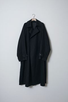 Hemp Oversize Coat（BLACK）
