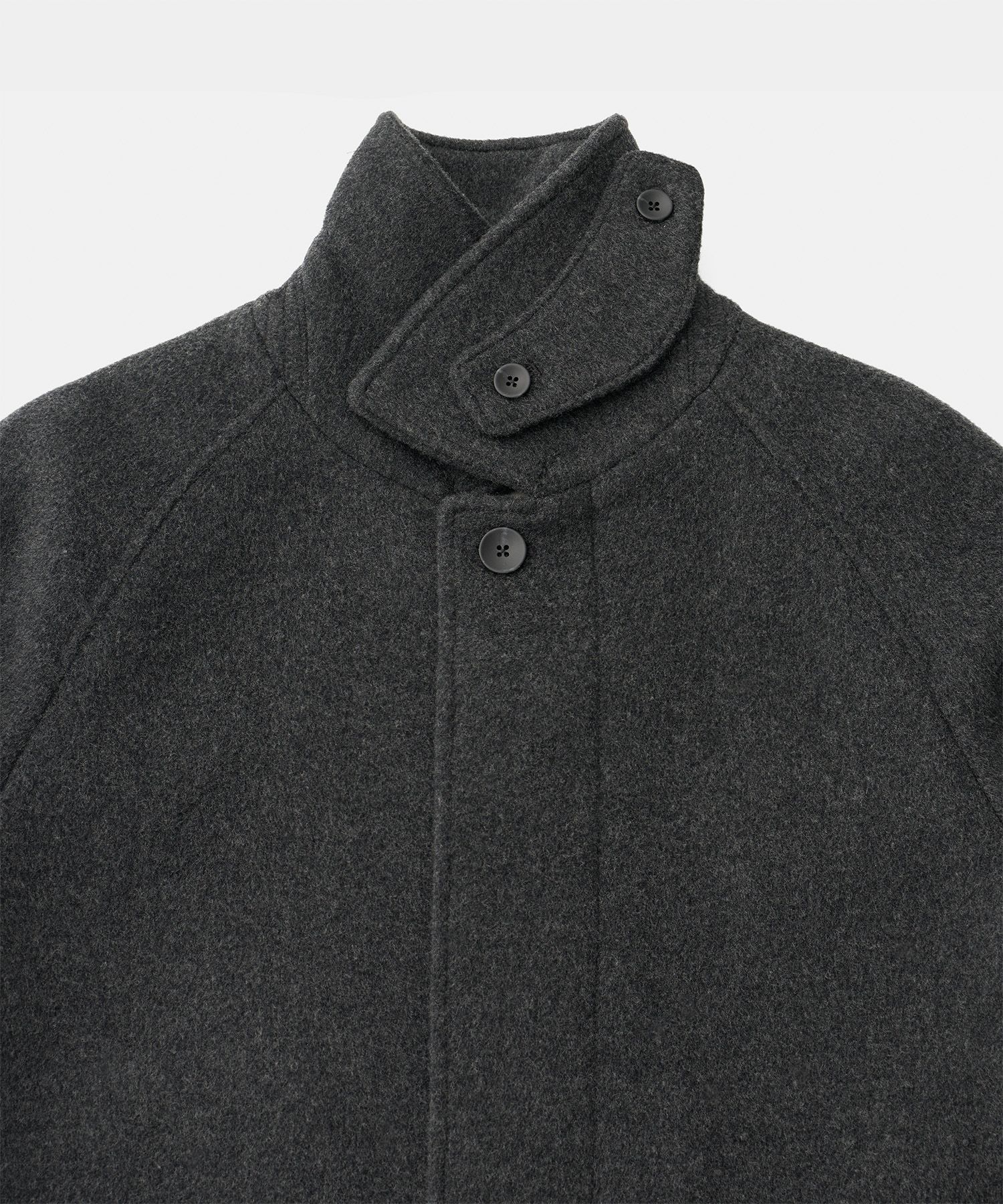 Legacy Balmacaan Coat（Heather Charcoal）