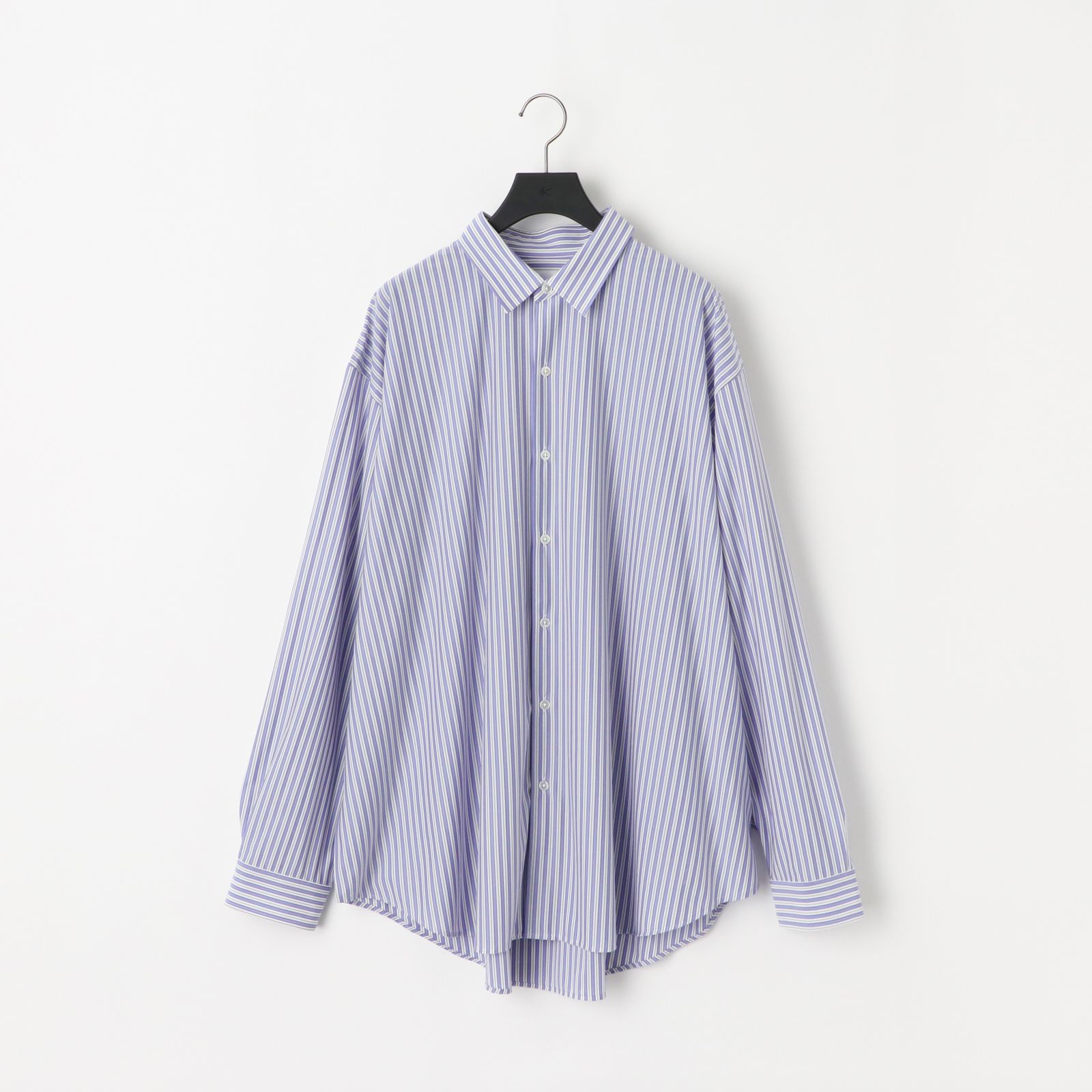 46G Stripe Atmosphere Shirt（SAX BLACK）