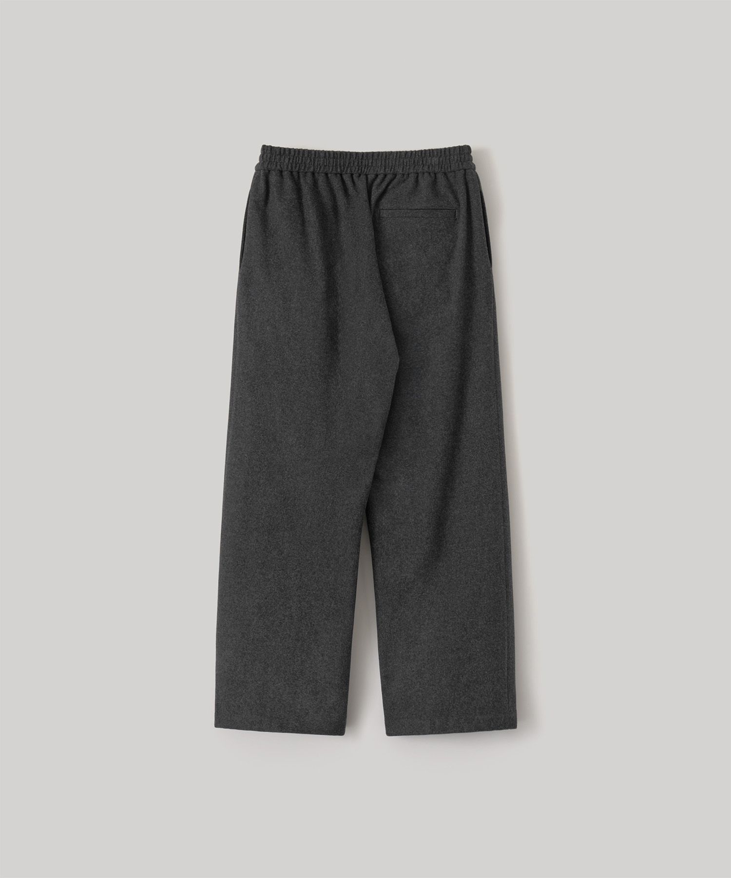 Cashmere Banding Easy Pants（HEATHER CHARCOAL）