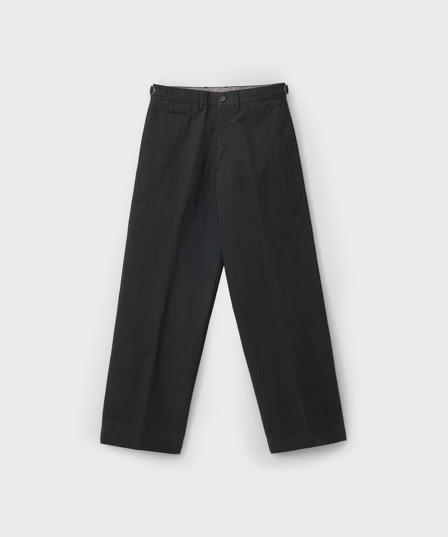 Officer Curved Chino Pants（BLACK）