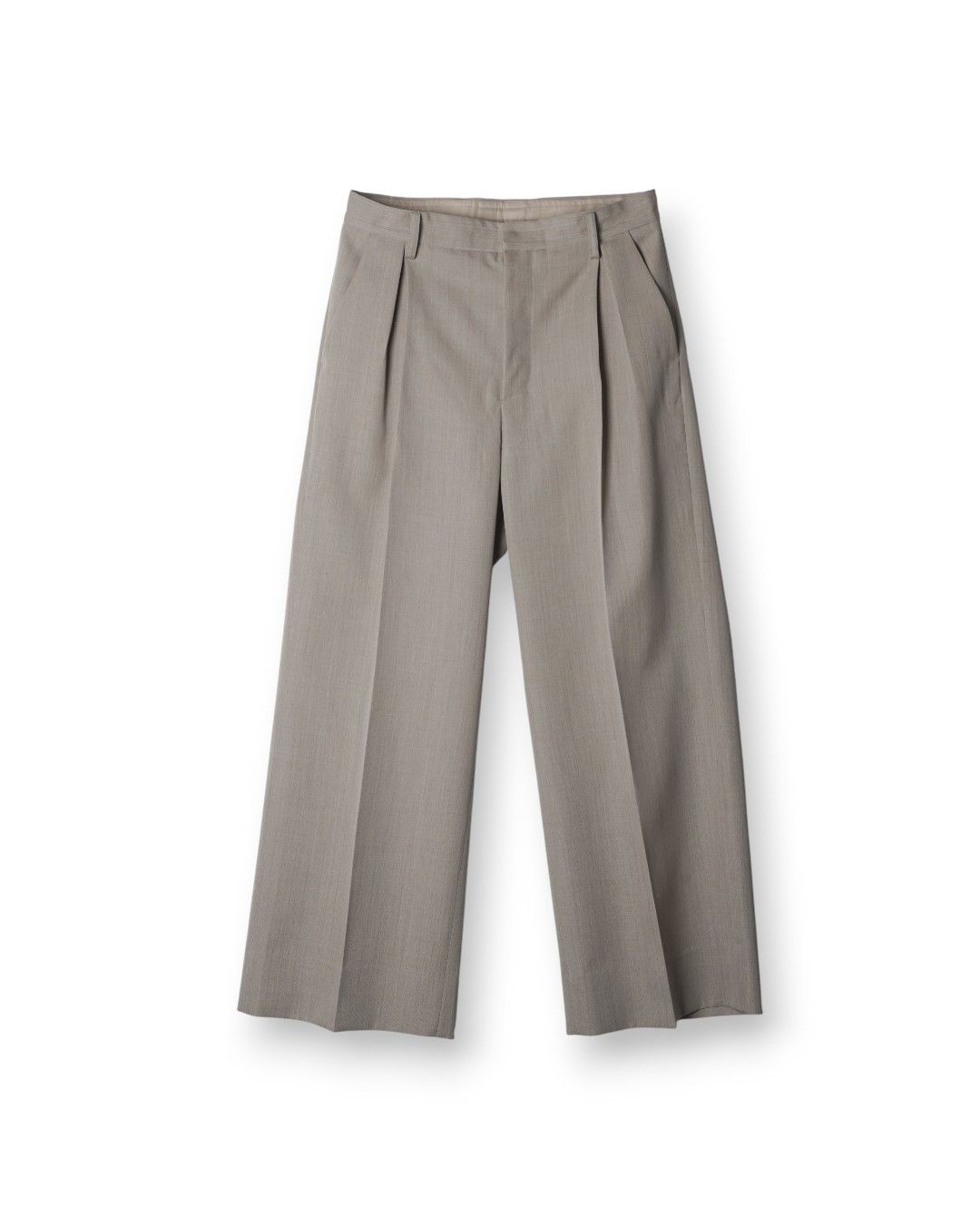"Sebiro" TUCK PANTS（NATURAL）