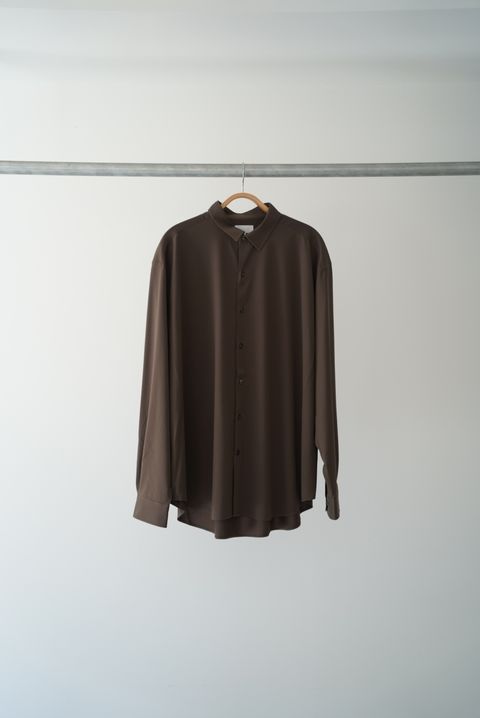 46G Atmosphere Shirt / シャツ / BROWN