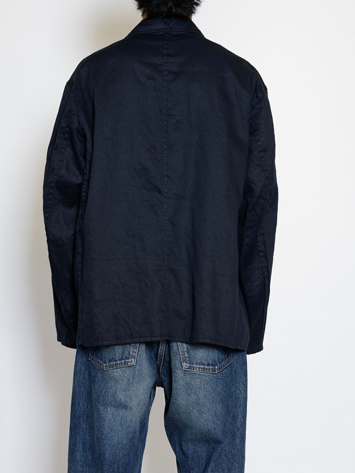 GARMENT DYED WORK JACKET（NAVY）