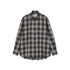 Prime Fit Lux Ombre Shirt（BLACK）