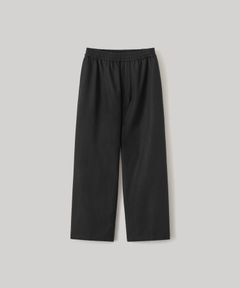 Cashmere Banding Easy Pants（BLACK）