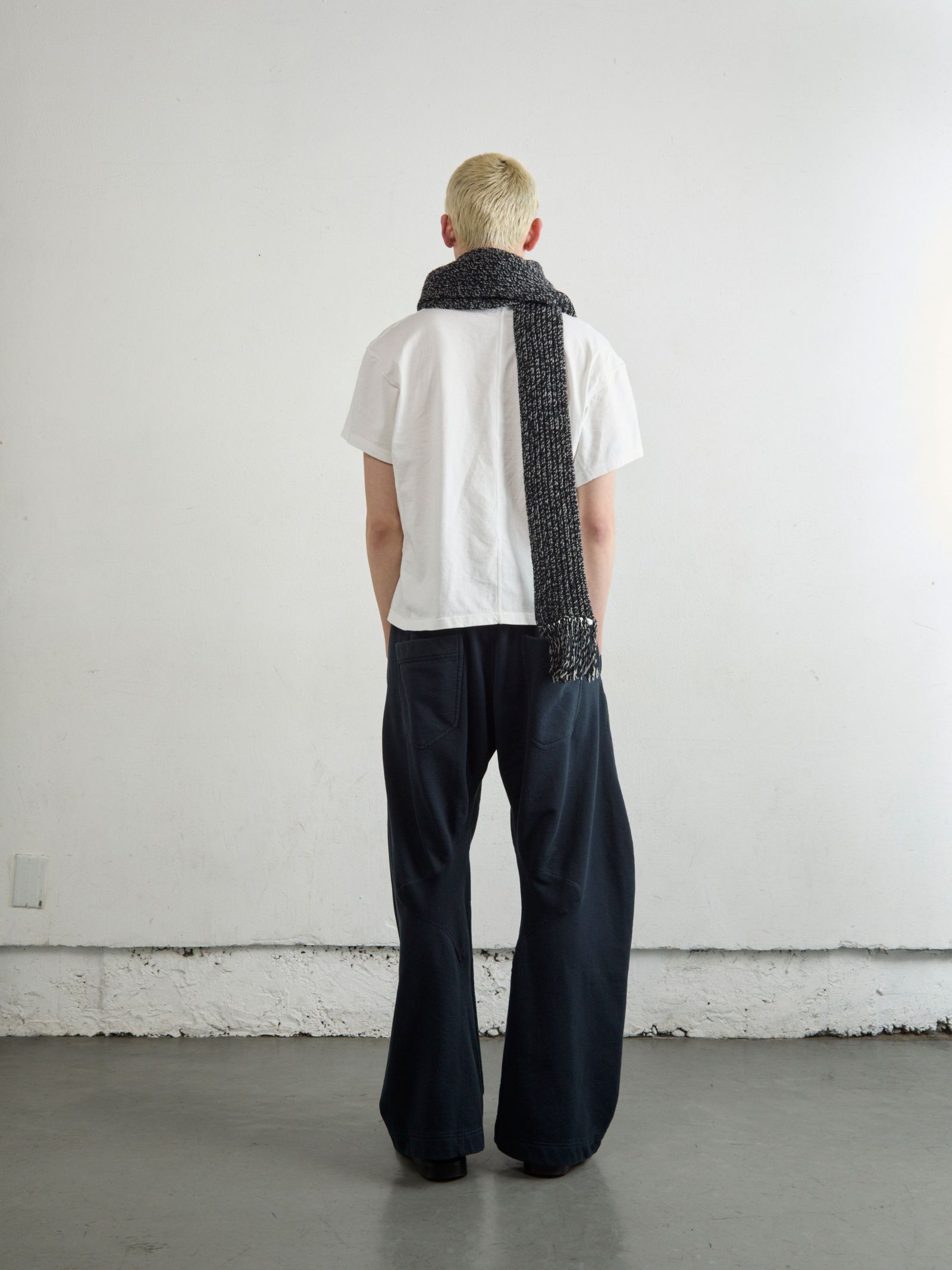 HALF SLEEVE T‑SHIRT（WHITE）