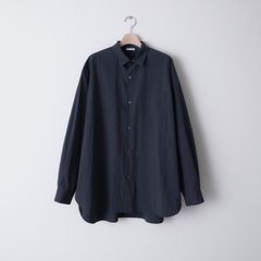 COTTON NYLON WIDE SHIRT（DALL NAVY）