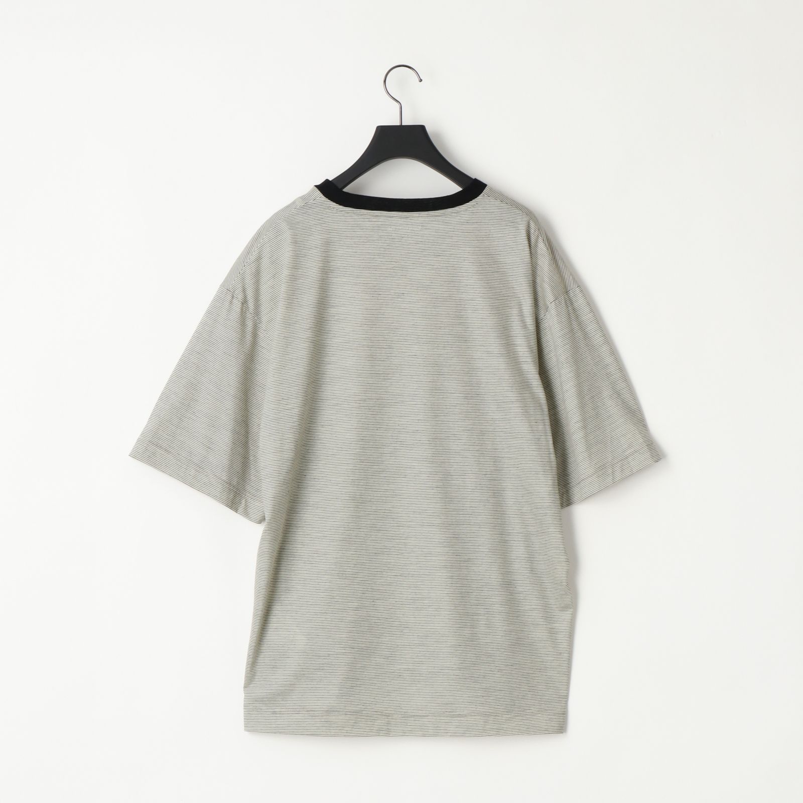 36G Wool Stripe S/S Tee / Tシャツ(半袖) / BEIGE