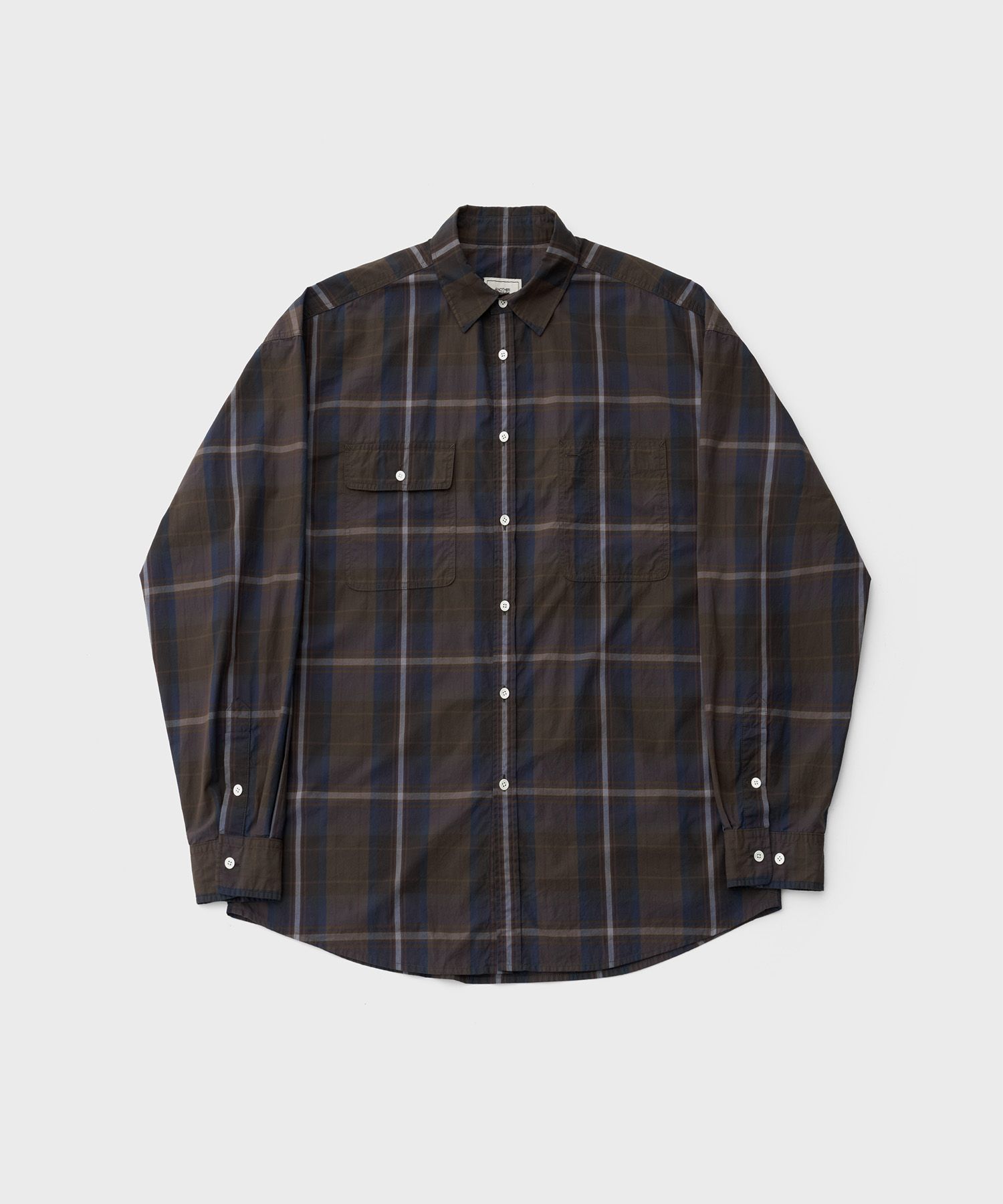 Portland Check Shirt（Brown Blue）