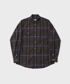 Portland Check Shirt（Brown Blue）