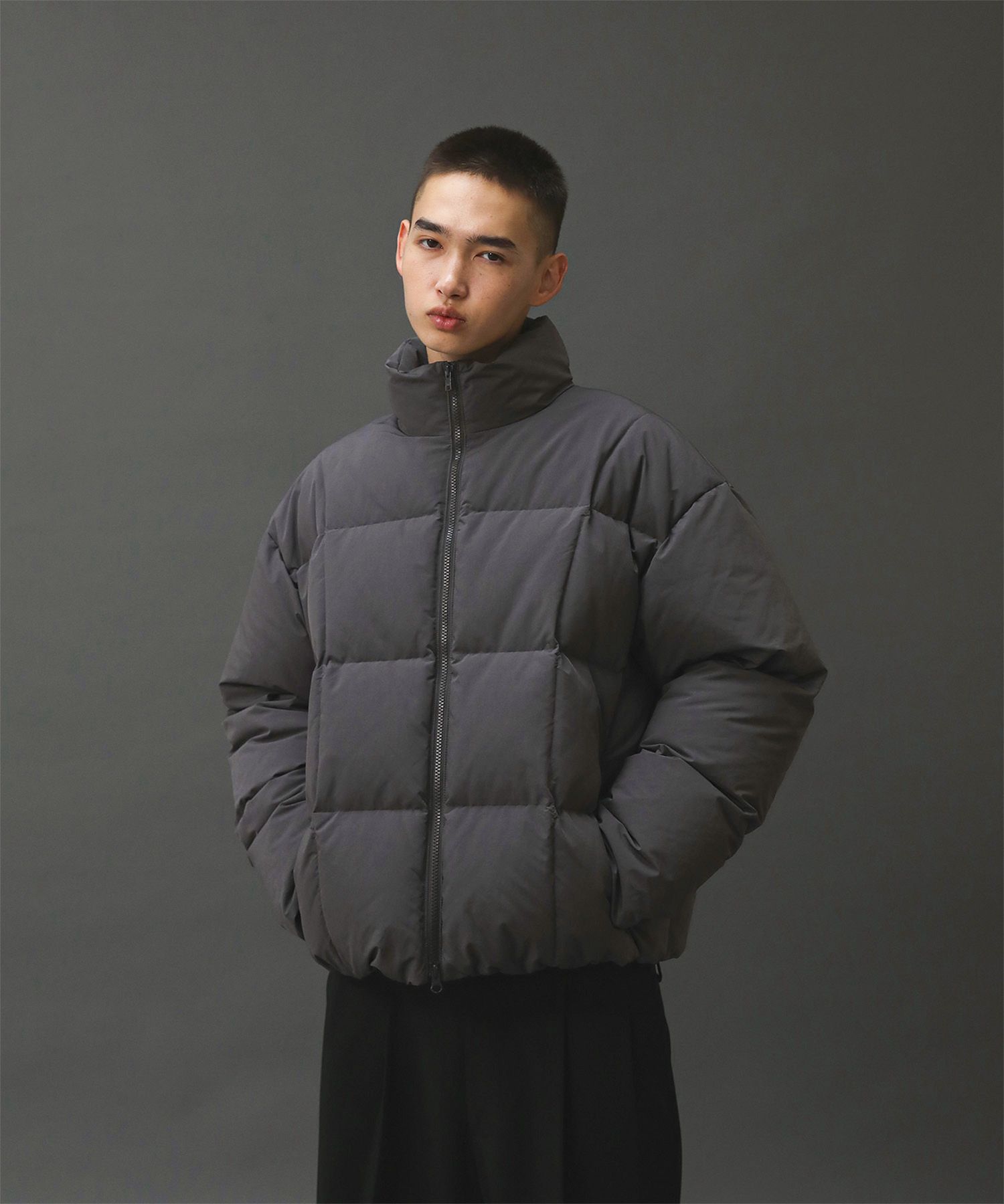 Cloudy Balloon Down Puffer Jacket（Brown）