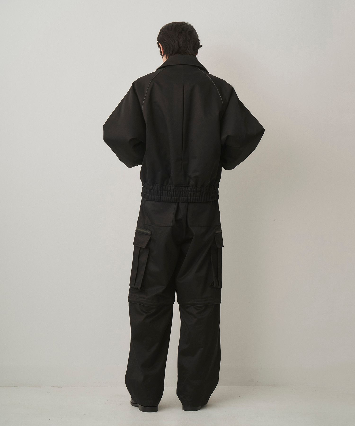LINED PADDED JACKET（BLACK）