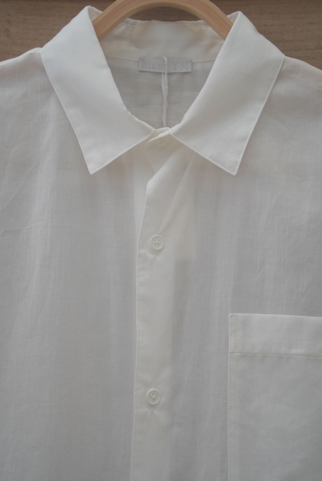 Supima Cotton Half Shirts（WHITE）