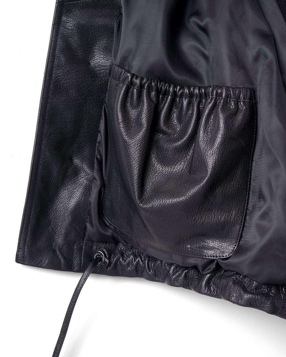 CCU LEATHER FORMAN JACKET（BLACK）