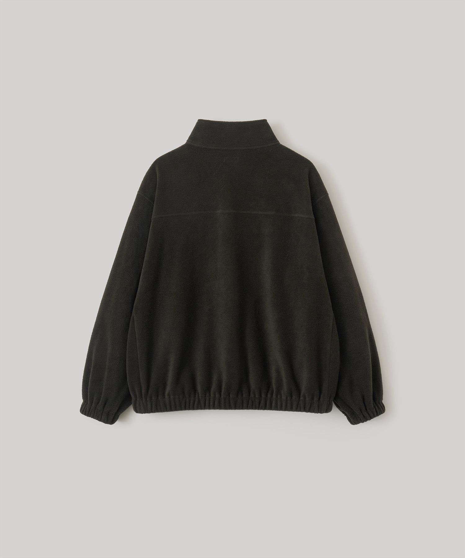 Tourist Fine Fleece Half Zip-up（BLACK）
